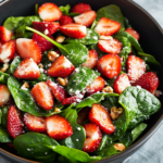 Strawberry Spinach Salad