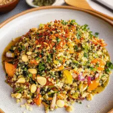 Crispy Quinoa Salad