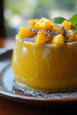 Mango Lassi with Chia Seeds Recipe