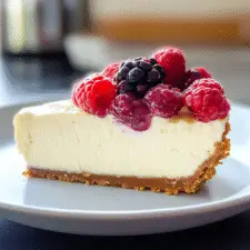 No-Bake Cheesecake