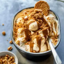 No-Churn Biscoff Ice Cream