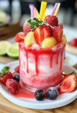 Pink Lemonade Slush Recipe