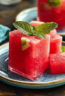 Watermelon Mint Cooler Recipe