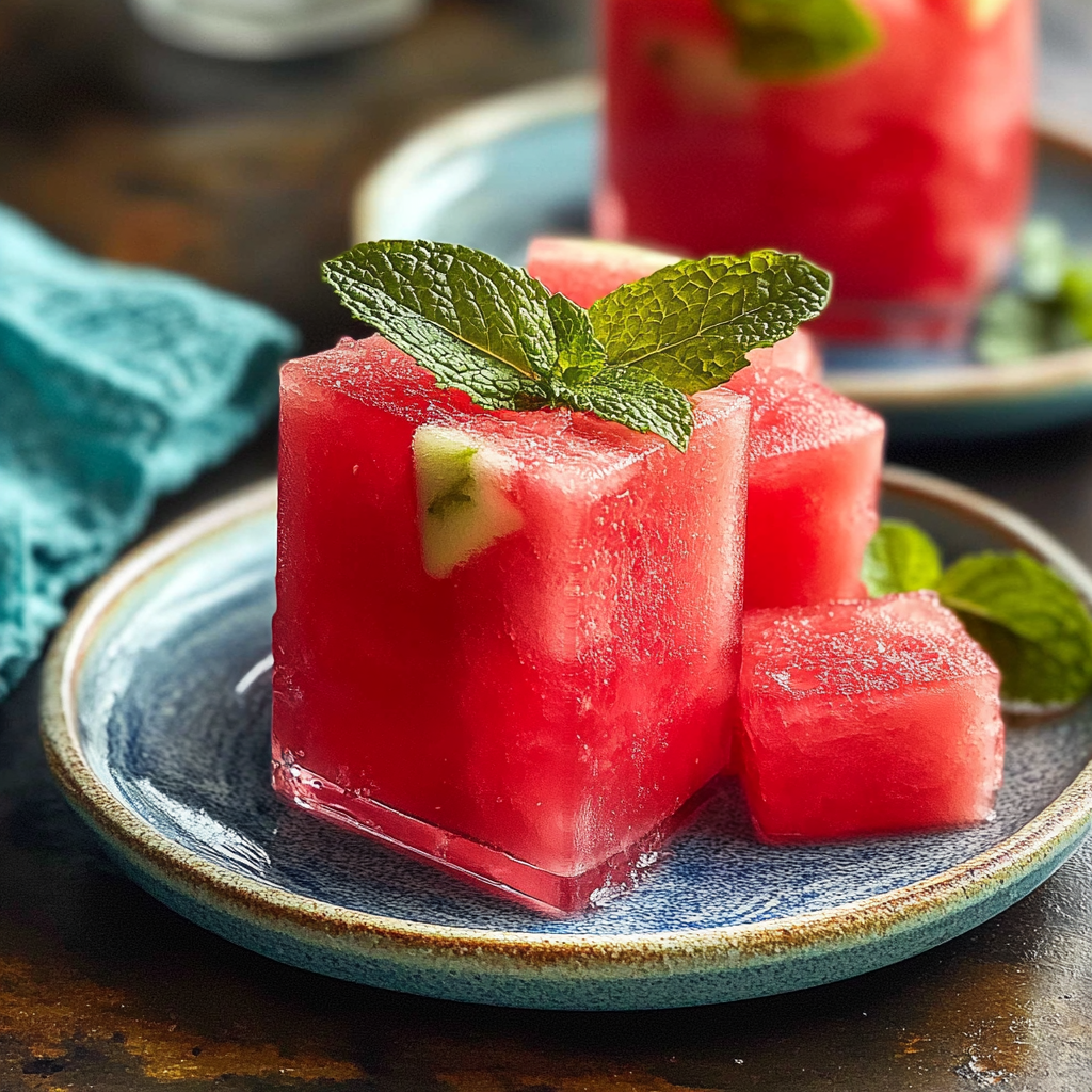 Watermelon Mint Cooler Recipe