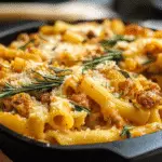 Baked Ziti with Sausage and Pumpkin Recipe