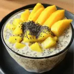 Chia Pudding with Mango - A Tropical Treat