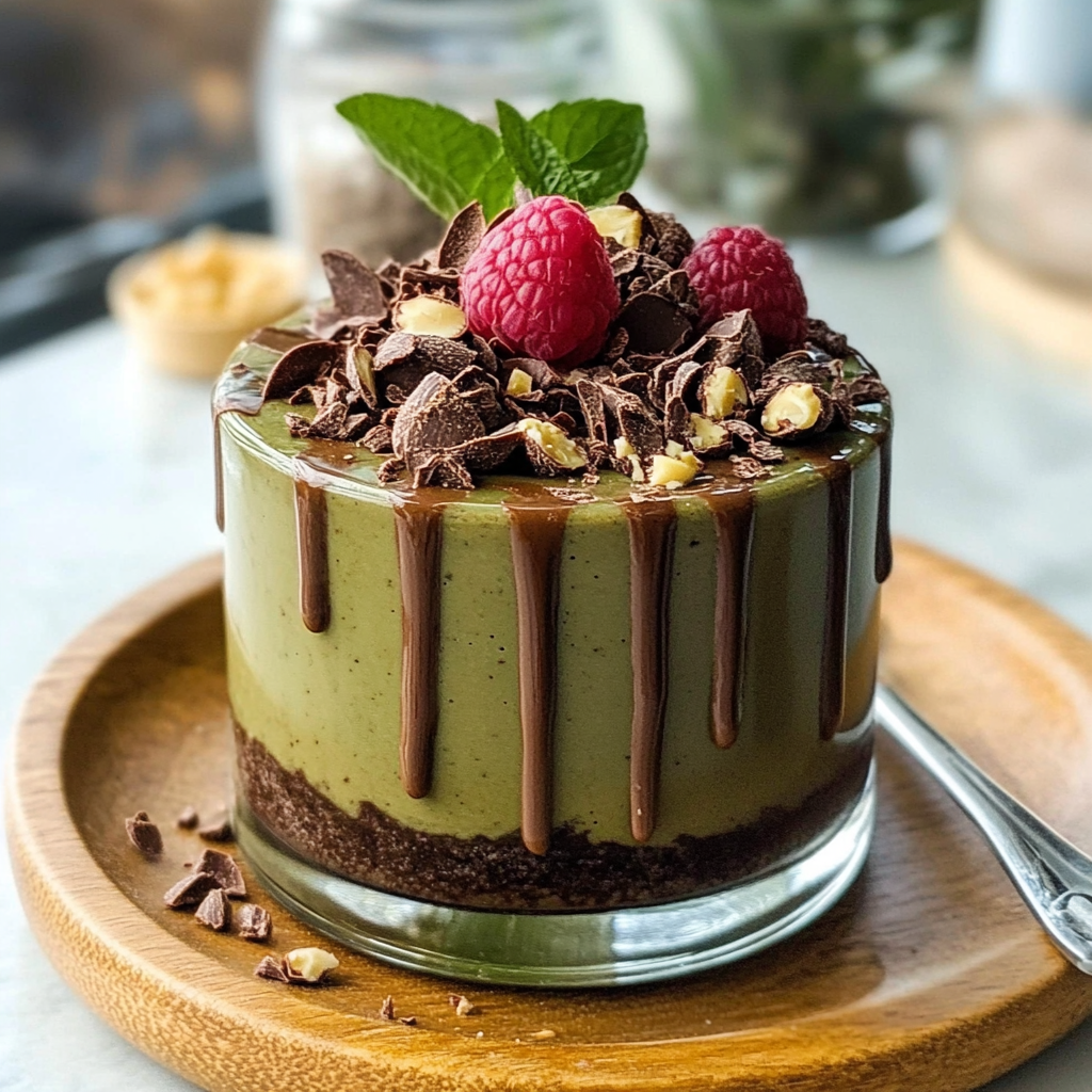 Chocolate Peanut Butter Green Smoothie