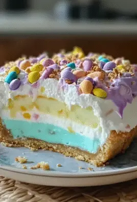 l Easter Jell-O Pie