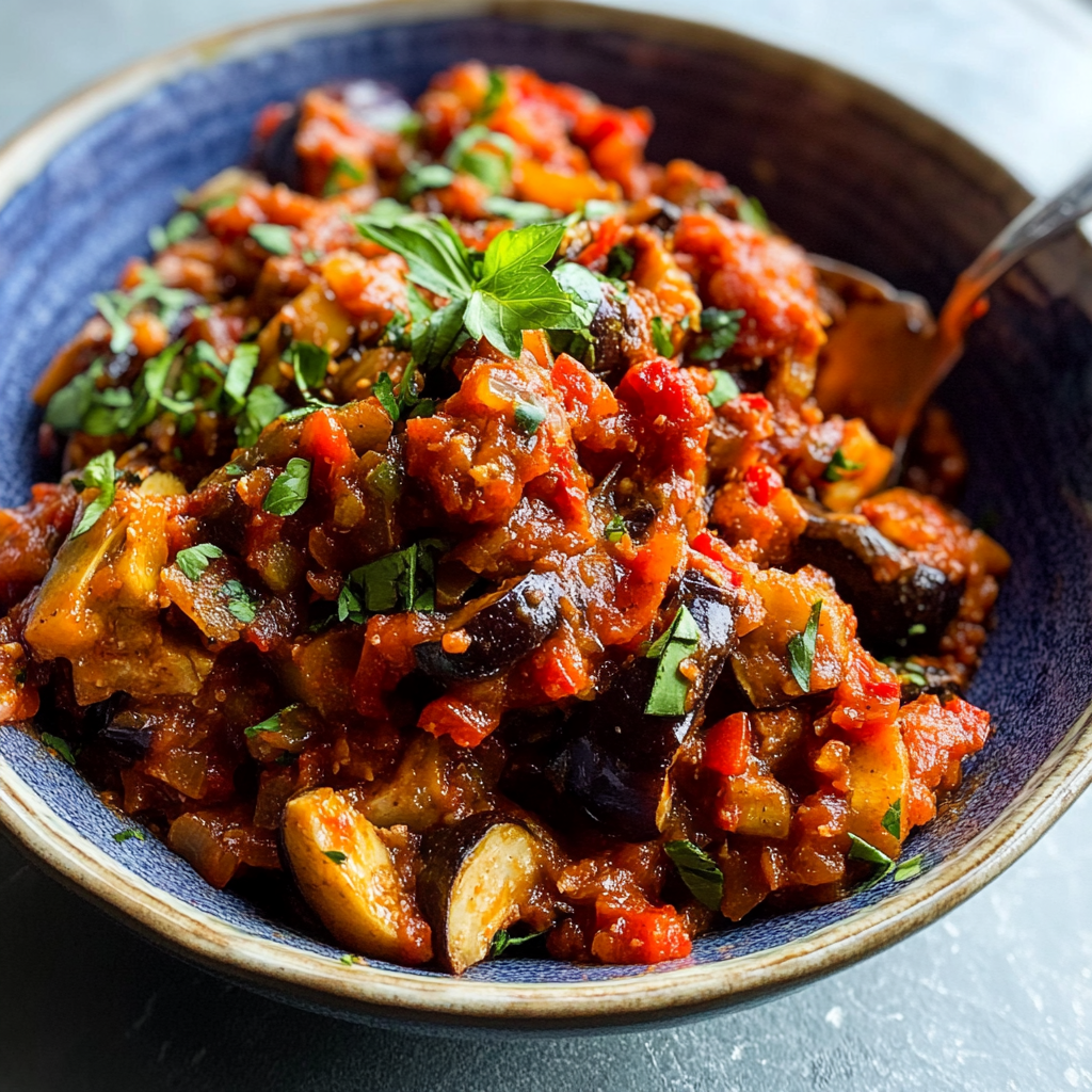 Savory Eggplant Caponata