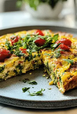 Healthy Herb Frittata Recipe