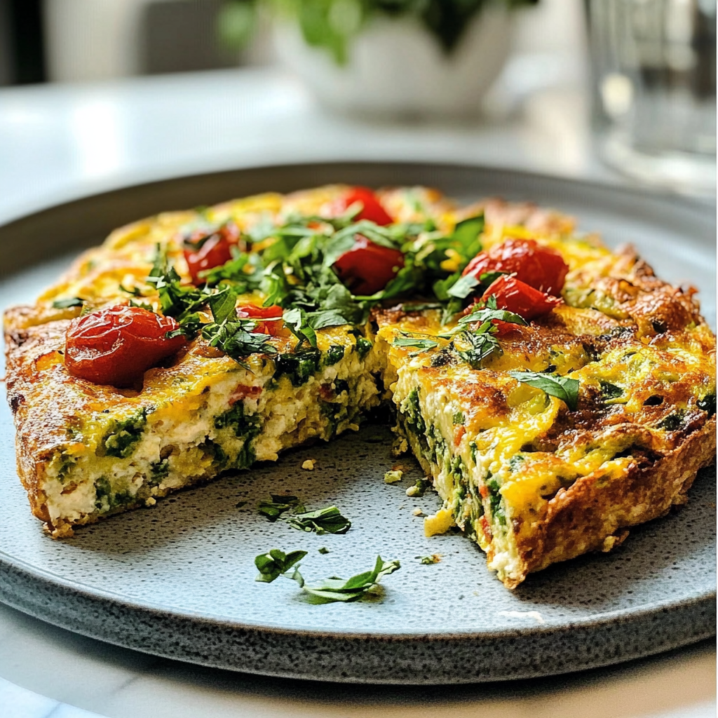 Healthy Herb Frittata Recipe