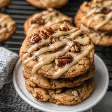 Maple Pecan Fall Treats Cookies