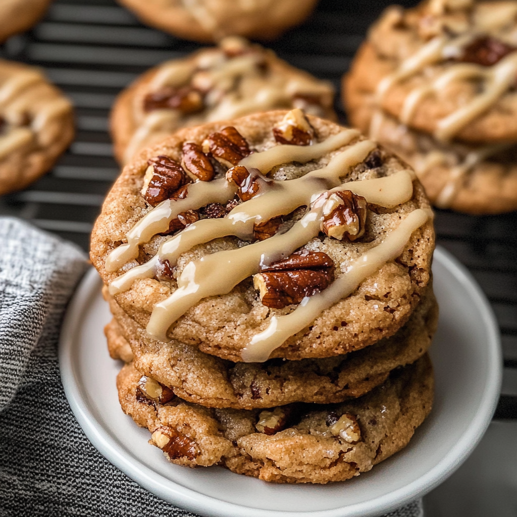 Maple Pecan Fall Treats Cookies Recipe