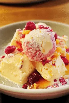 Peach Melba Ice Cream Recipe