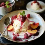 Peach & Raspberry Ice Cream Sandwiches Recipe