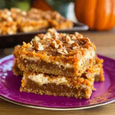 Pumpkin Spice Fall Treats Bars