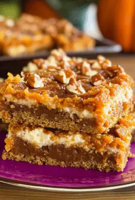 Pumpkin Spice Fall Treats Bars Recipe