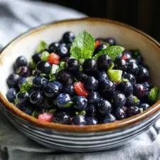 Refreshing Blueberry Salsa