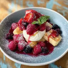 Strawberry-Thyme Millet Bowl