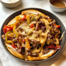 Zesty Philly Cheesesteak Skillet