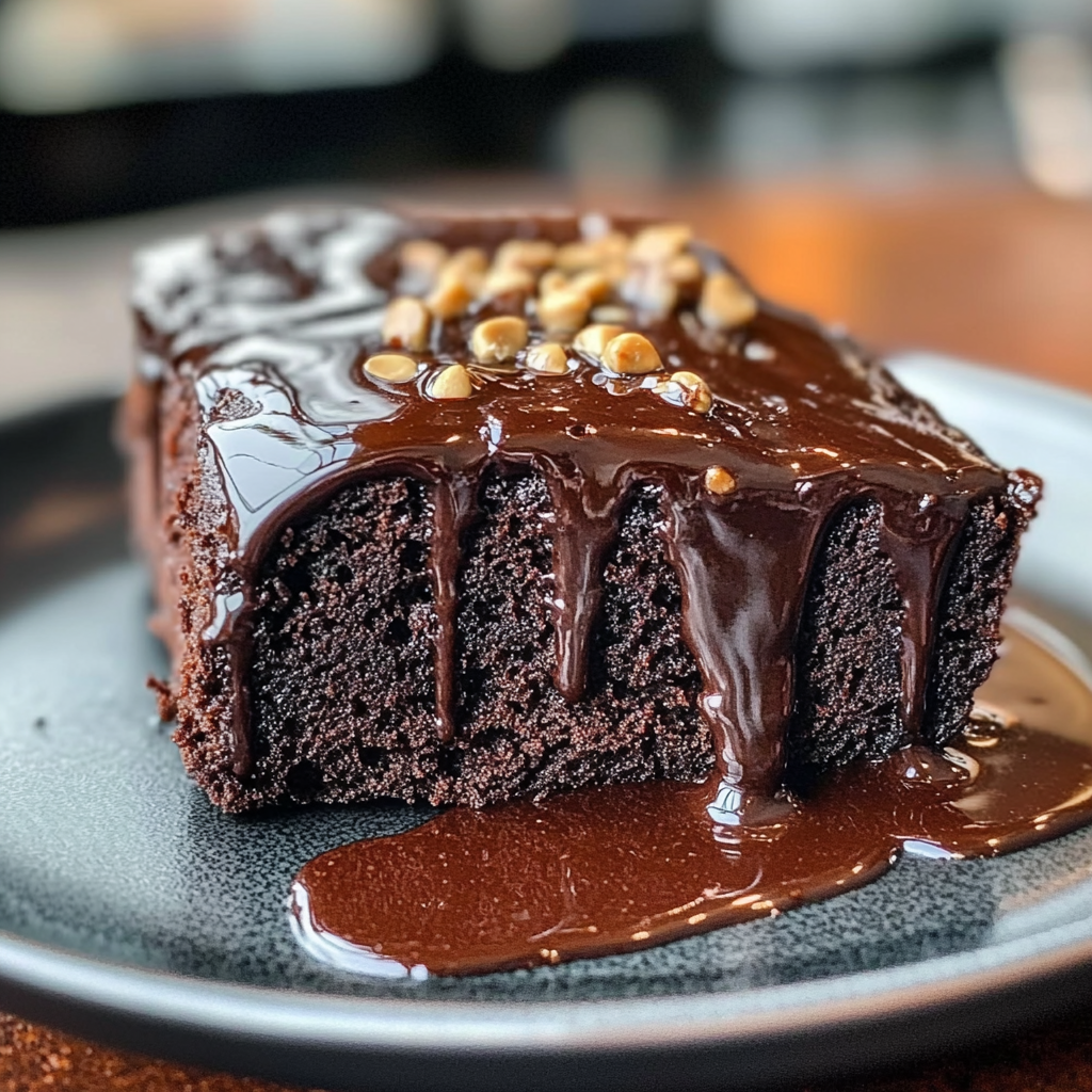 Decadent Hot Fudge Brownie Bread