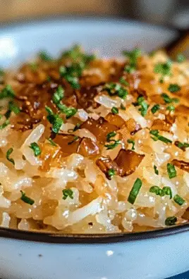 French Onion Butter Rice Recipe