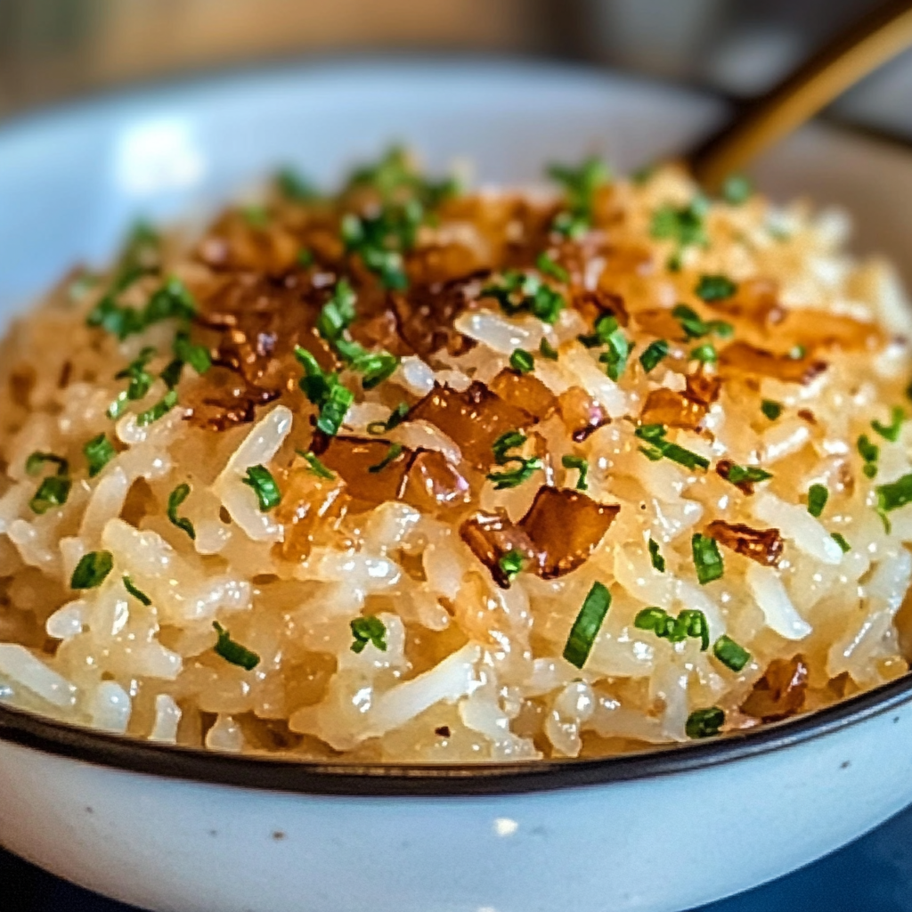 French Onion Butter Rice Recipe
