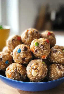 Healthy Monster Cookie Bites Recipe