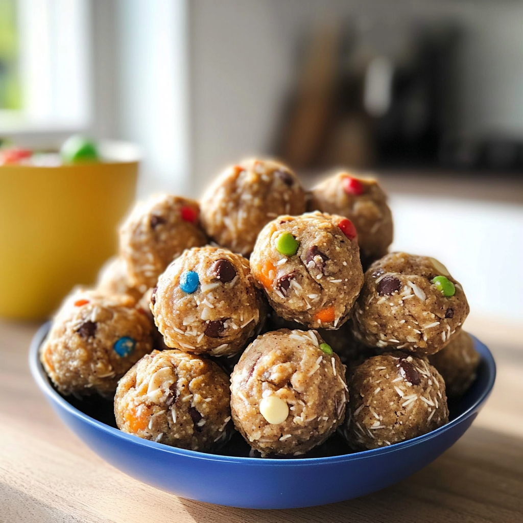 Healthy Monster Cookie Bites Recipe