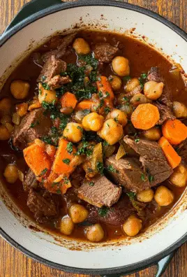 Moroccan Chickpea Pot Roast Recipe