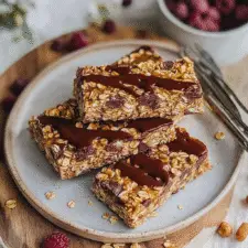 No-Bake Peanut Butter Granola Bars