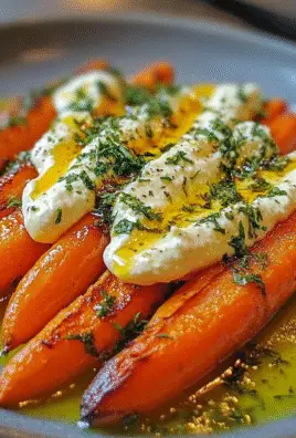 Roasted Carrots with Whipped Ricotta & Honey