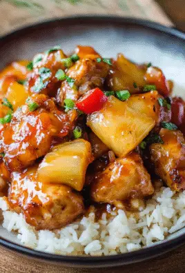 Slow Cooker Hawaiian Pineapple Chicken Recipe
