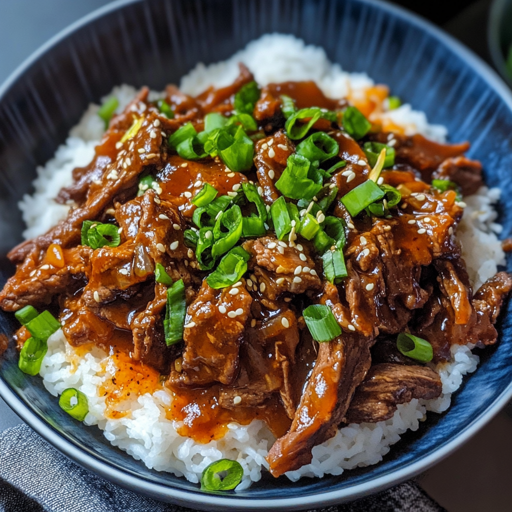 Slow Cooker Korean Beef Recipe