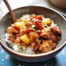 Slow Cooker Sweet and Sour Pork
