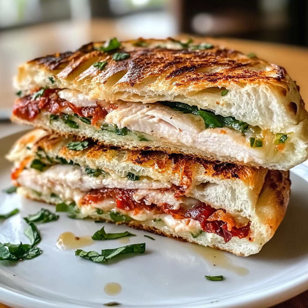 Trader Joe's Sun-Dried Tomato Focaccia Sandwich