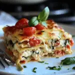 White Chicken Caprese Lasagna Recipe