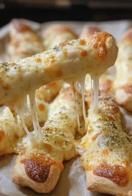 Cheesy Halloween Breadstick Bones Recipe