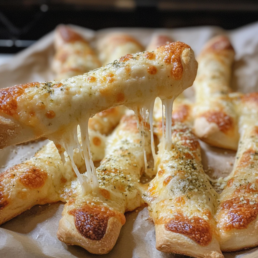 Cheesy Halloween Breadstick Bones Recipe