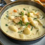 Creamy Chicken Gnocchi Soup Recipe