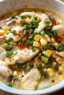 Creamy Chicken & Corn Chowder Recipe