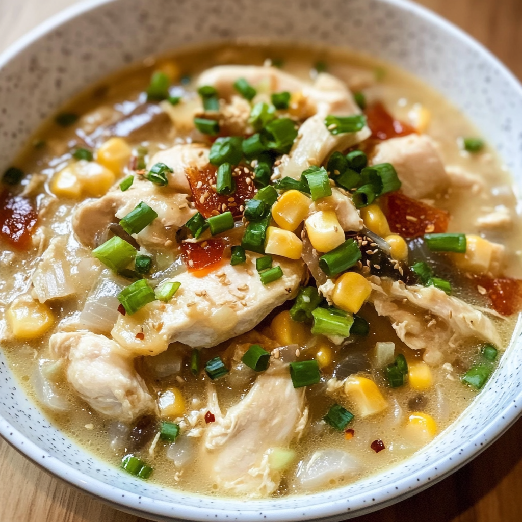 Creamy Chicken & Corn Chowder Recipe