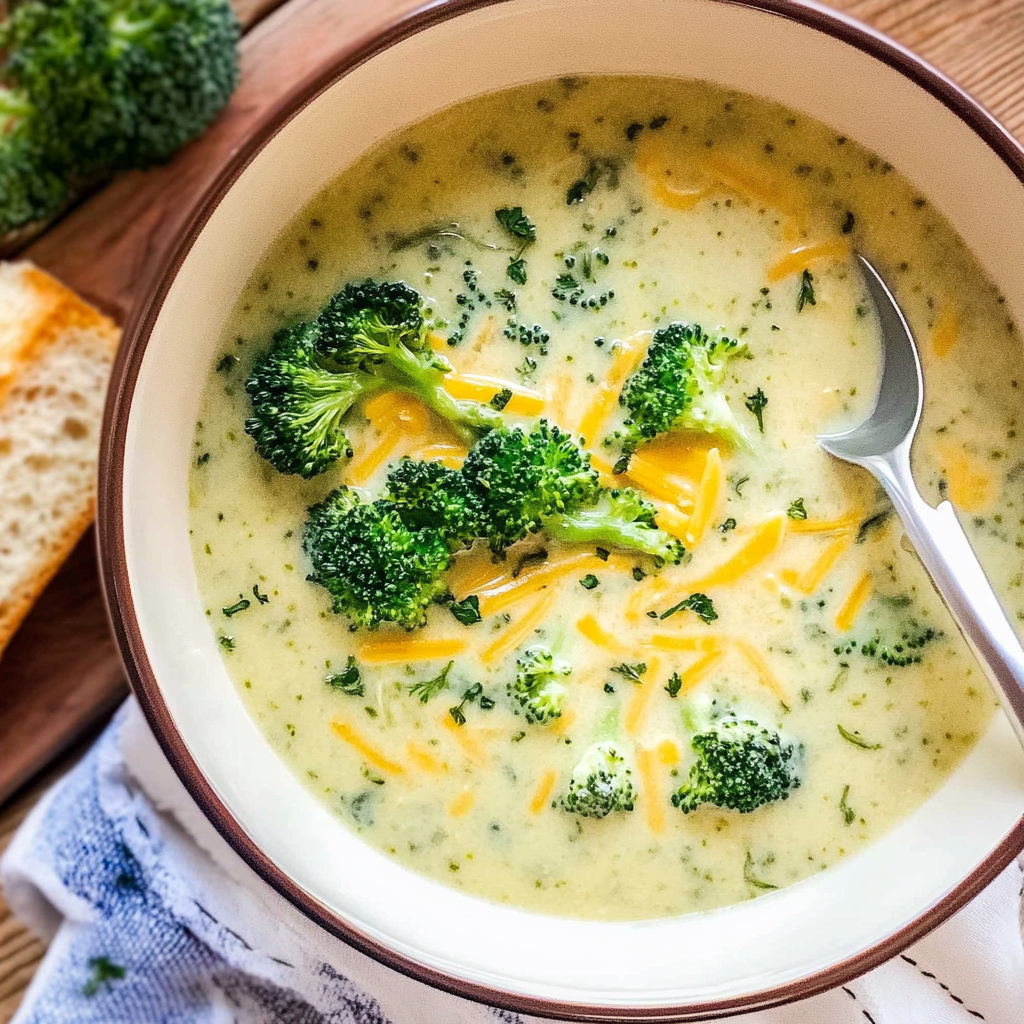 Crockpot Broccoli Cheese Soup Recipe
