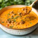 Crockpot Cheeseburger Soup Recipe