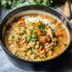 Crockpot Chicken and Rice Soup