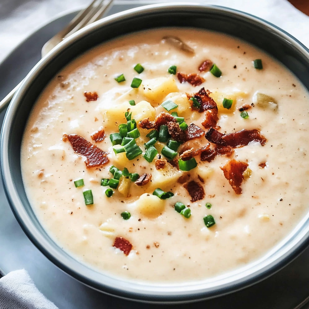 Crockpot Creamy Potato Soup Recipe