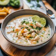 Crockpot Creamy White Chicken Chili