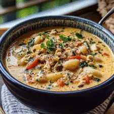 Crockpot Marry Me Chicken Soup