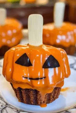 Halloween Apple Pops