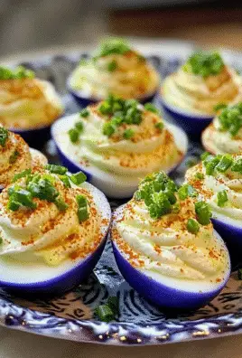 Halloween Deviled Eggs